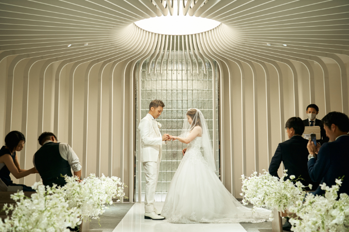 小さな結婚式熊本店　挙式レポート　No.42　挙式で行う感謝のイベント（ケーキ入刀／花嫁のお手紙）