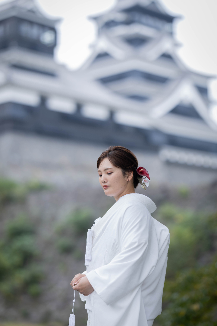 小さな結婚式熊本店 挙式レポート No.35 加藤神社での少人数結婚式&会食(撮影編)