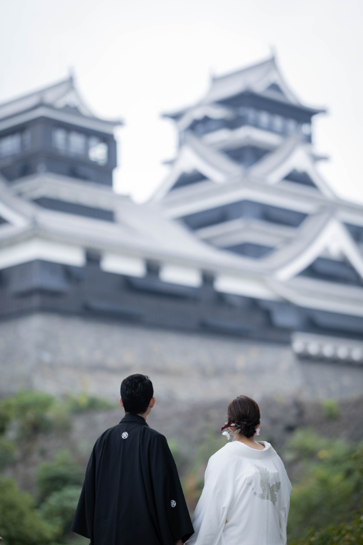 小さな結婚式熊本店 挙式レポート No.35 加藤神社での少人数結婚式&会食(撮影編)