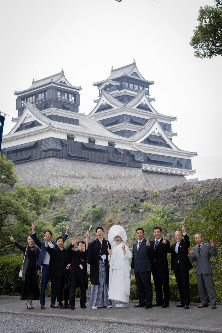 小さな結婚式熊本店 挙式レポート No.35 加藤神社での少人数結婚式&会食(撮影編)