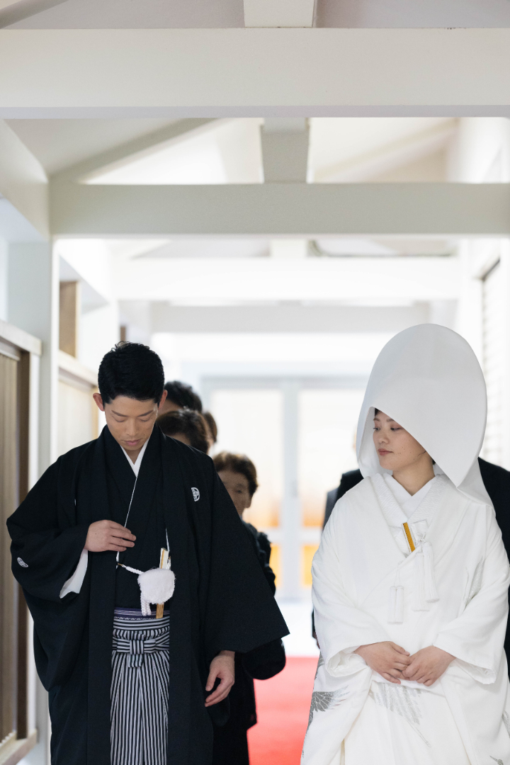 小さな結婚式熊本店 挙式レポート No.36 加藤神社での少人数結婚式&会食(挙式編)