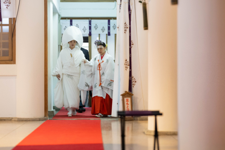 小さな結婚式熊本店 挙式レポート No.36 加藤神社での少人数結婚式&会食(挙式編)