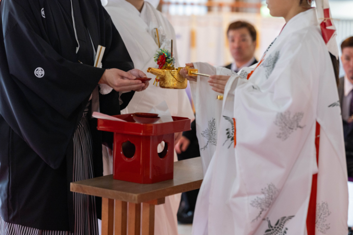 小さな結婚式熊本店 挙式レポート No.36 加藤神社での少人数結婚式&会食(挙式編)