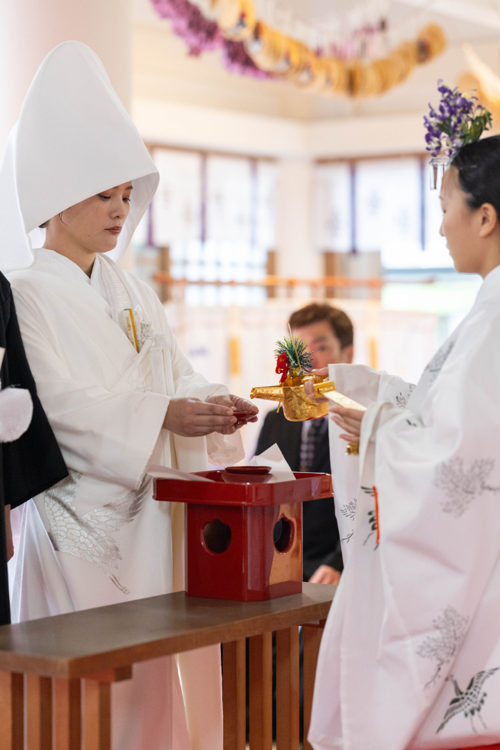 小さな結婚式熊本店 挙式レポート No.36 加藤神社での少人数結婚式&会食(挙式編)