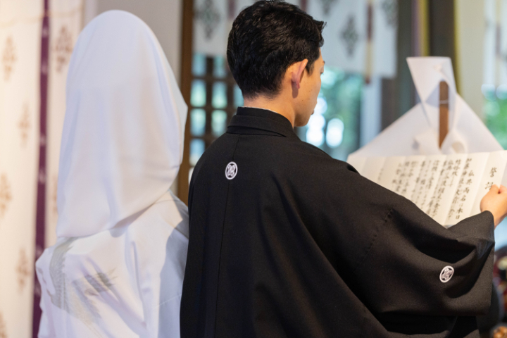 小さな結婚式熊本店 挙式レポート No.36 加藤神社での少人数結婚式&会食(挙式編)