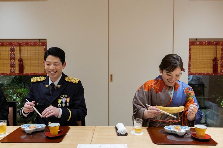 小さな結婚式熊本店 挙式レポート No.37 加藤神社での少人数結婚式&会食(会食編)