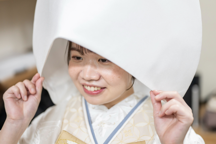 小さな結婚式熊本店　挙式レポート　No.41　雨上がりの健軍神社＆レストラン会食（挙式前のイメージ撮影）