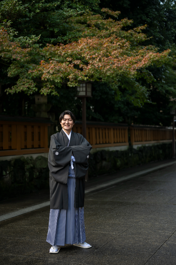 小さな結婚式熊本店　挙式レポート　No.41　雨上がりの健軍神社＆レストラン会食（挙式前のイメージ撮影）