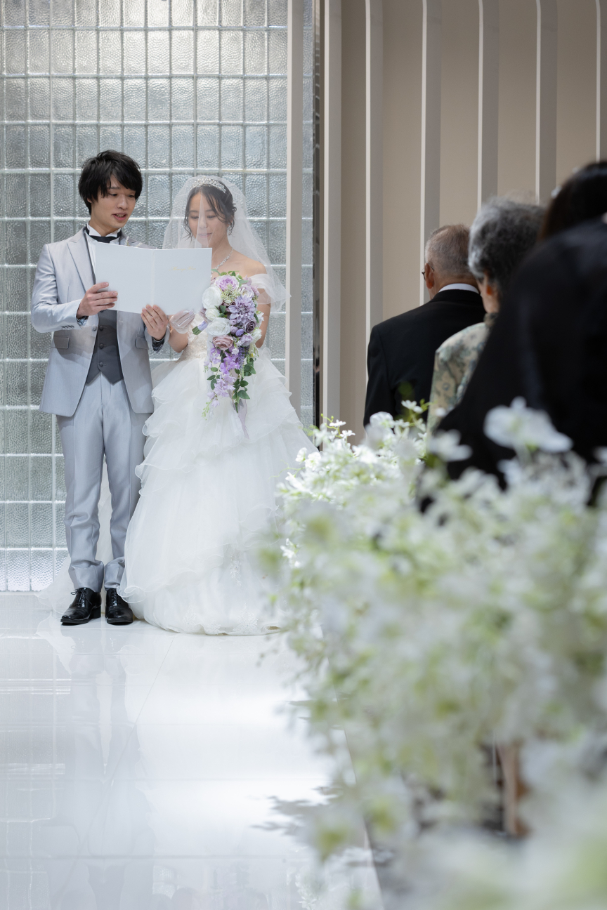 熊本チャペル　挙式レポート【ラプンツェルウエディング】挙式編