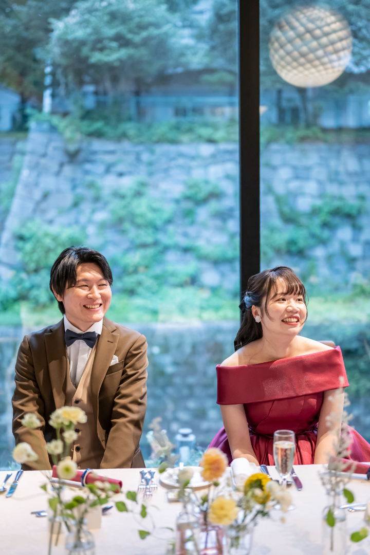 小さな結婚式熊本店　挙式レポート　No.43　雨上がりの健軍神社＆レストラン会食（アシェットドゥキムラ会食編）