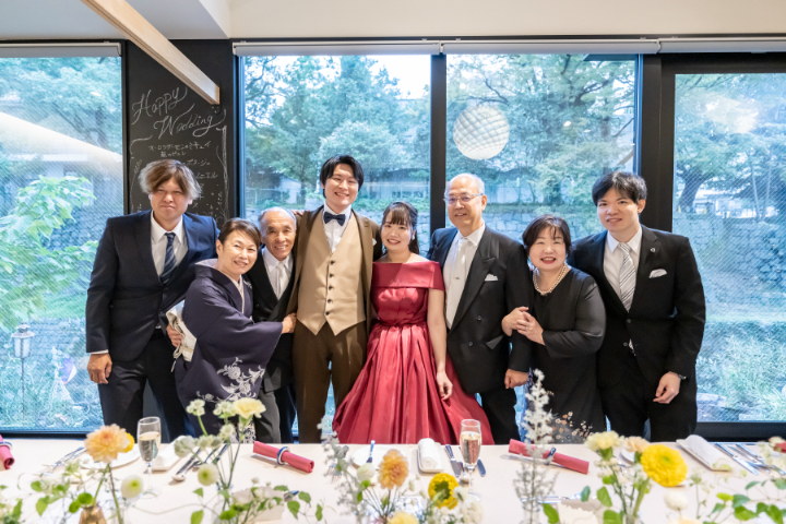 小さな結婚式熊本店　挙式レポート　No.43　雨上がりの健軍神社＆レストラン会食（アシェットドゥキムラ会食編）