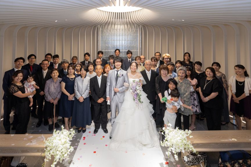 熊本チャペル　挙式レポート【ラプンツェルウエディング】挙式編