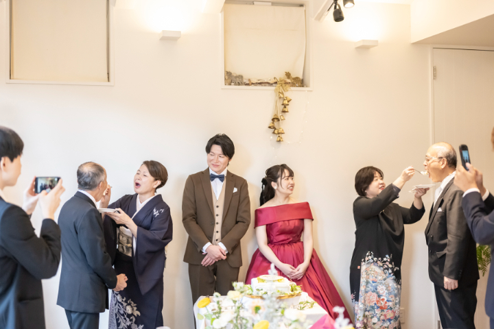 小さな結婚式熊本店　挙式レポート　No.43　雨上がりの健軍神社＆レストラン会食（アシェットドゥキムラ会食編）