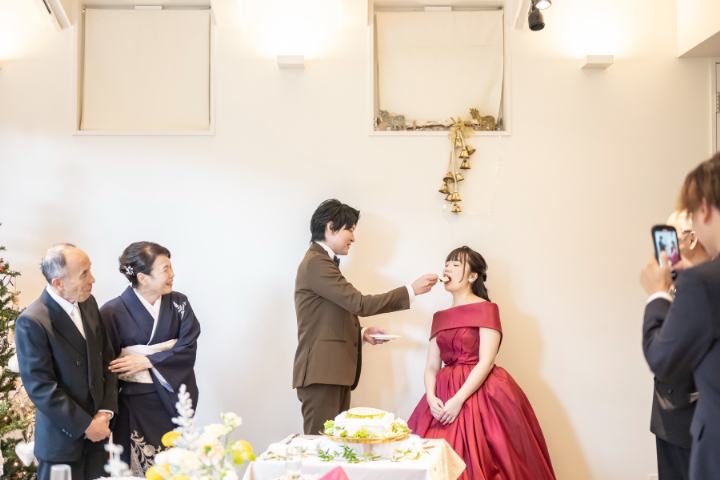 小さな結婚式熊本店　挙式レポート　No.43　雨上がりの健軍神社＆レストラン会食（アシェットドゥキムラ会食編）