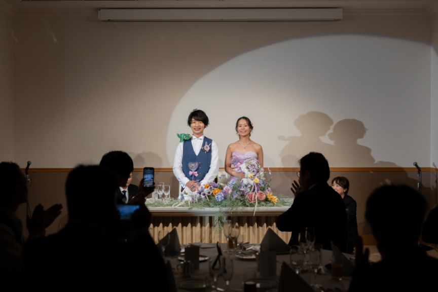 熊本チャペル 挙式レポート【ラプンツェルウエディング】会食編