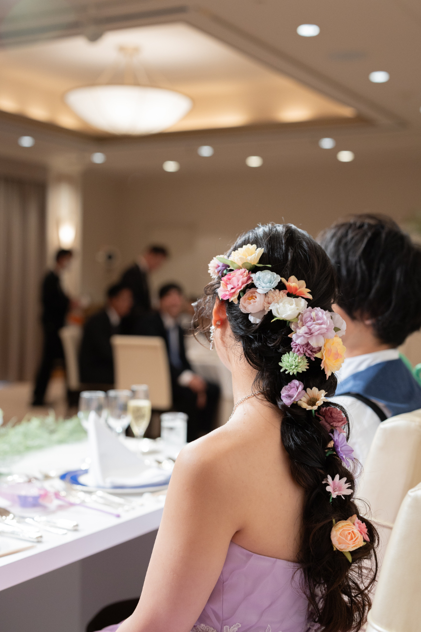 熊本チャペル 挙式レポート【ラプンツェルウエディング】会食編