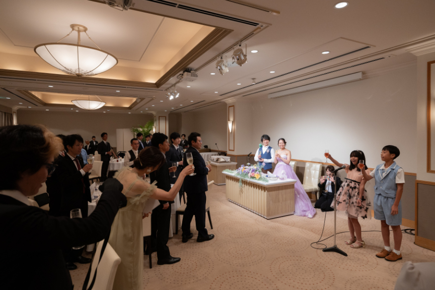 熊本チャペル 挙式レポート【ラプンツェルウエディング】会食編