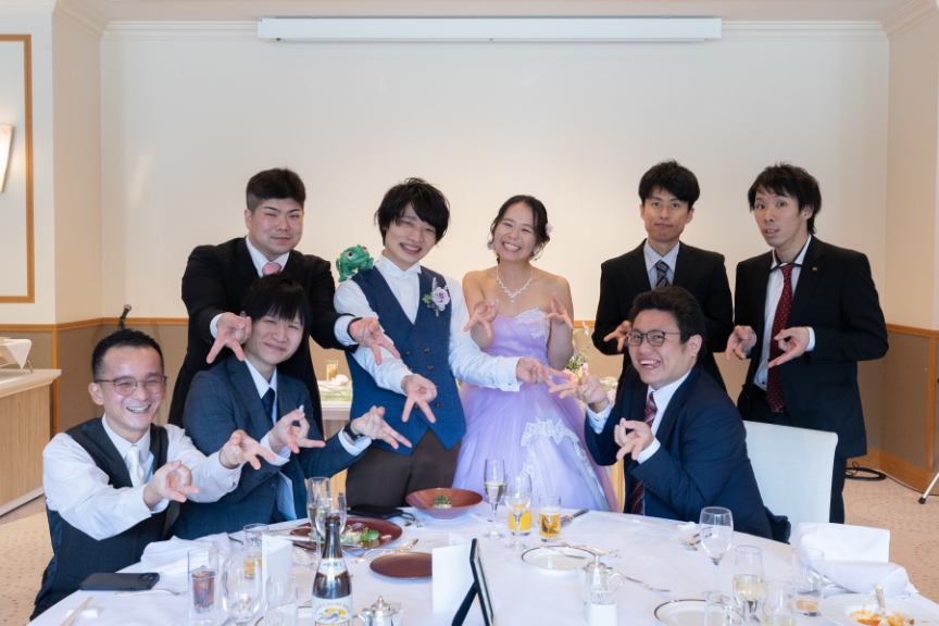 熊本チャペル 挙式レポート【ラプンツェルウエディング】会食編