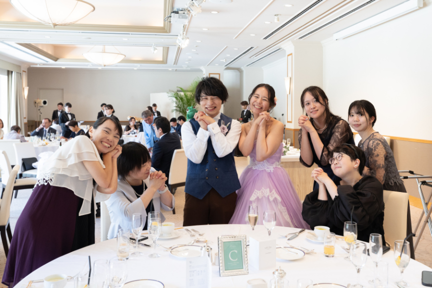 熊本チャペル 挙式レポート【ラプンツェルウエディング】会食編