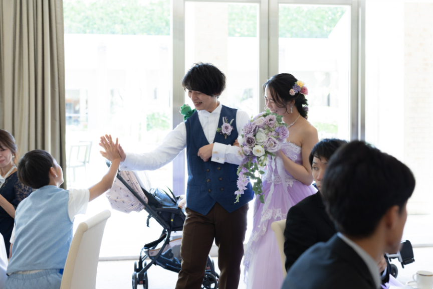 熊本チャペル 挙式レポート【ラプンツェルウエディング】会食編