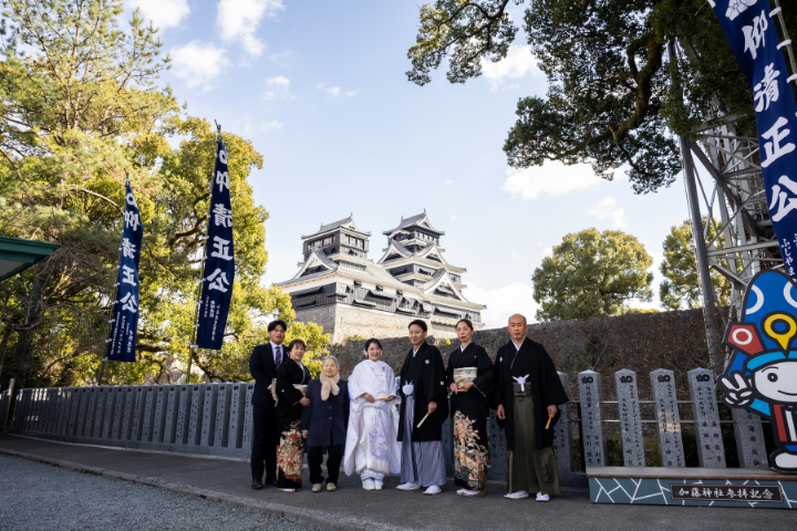 小さな結婚式熊本店 挙式レポート No.38 加藤神社での少人数結婚式