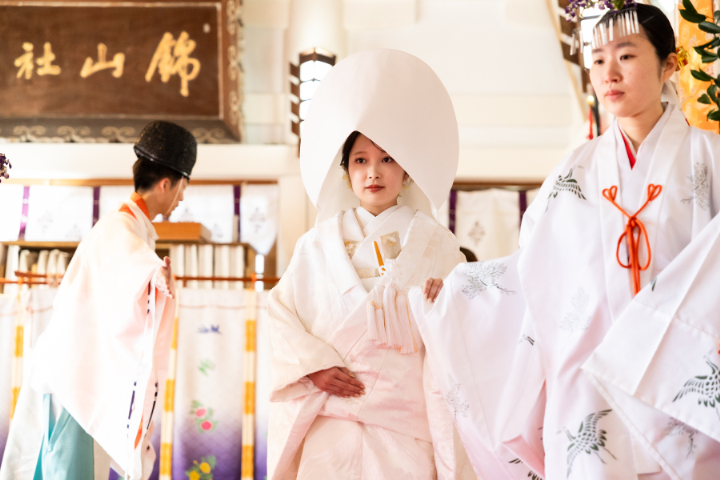 小さな結婚式熊本店 挙式レポート No.38 加藤神社での少人数結婚式