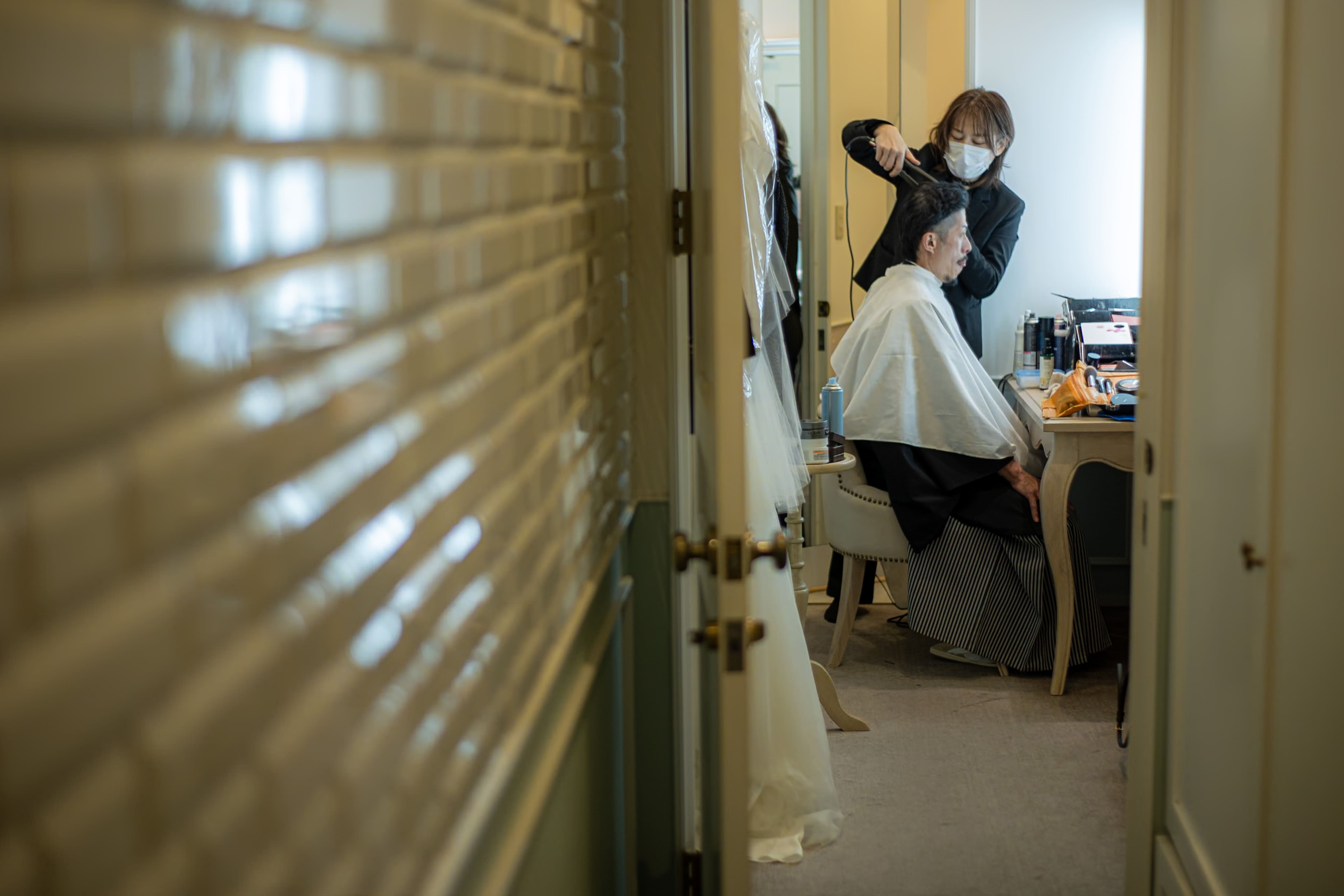 チャペルでの和装人前式♪Part1