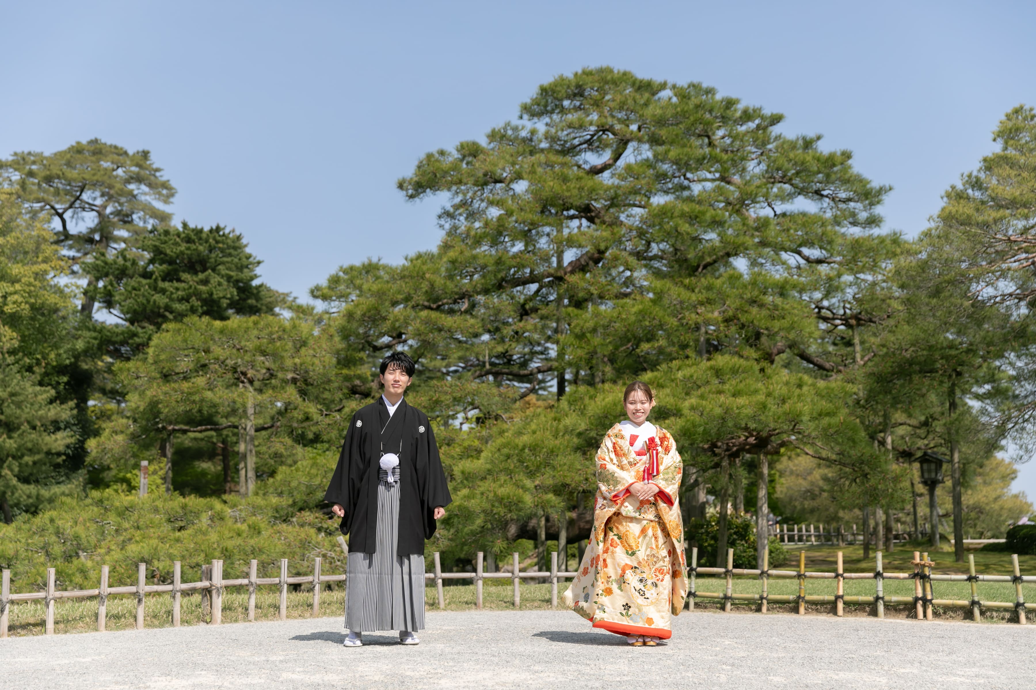 兼六園でのロケーション撮影＆金澤神社での和婚式♪【前撮り編】