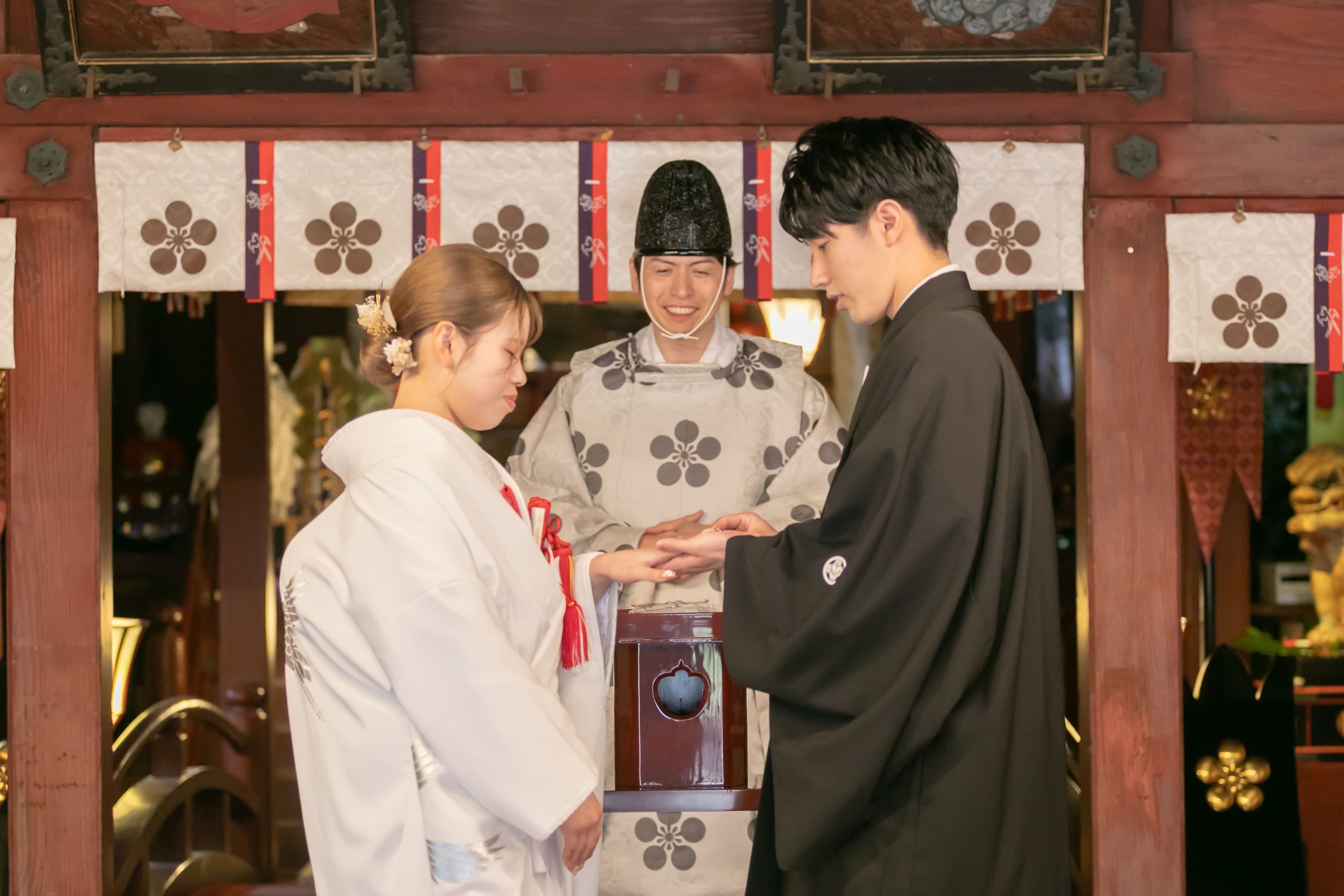 兼六園でのロケーション撮影&金澤神社での和婚式♪【挙式編②】