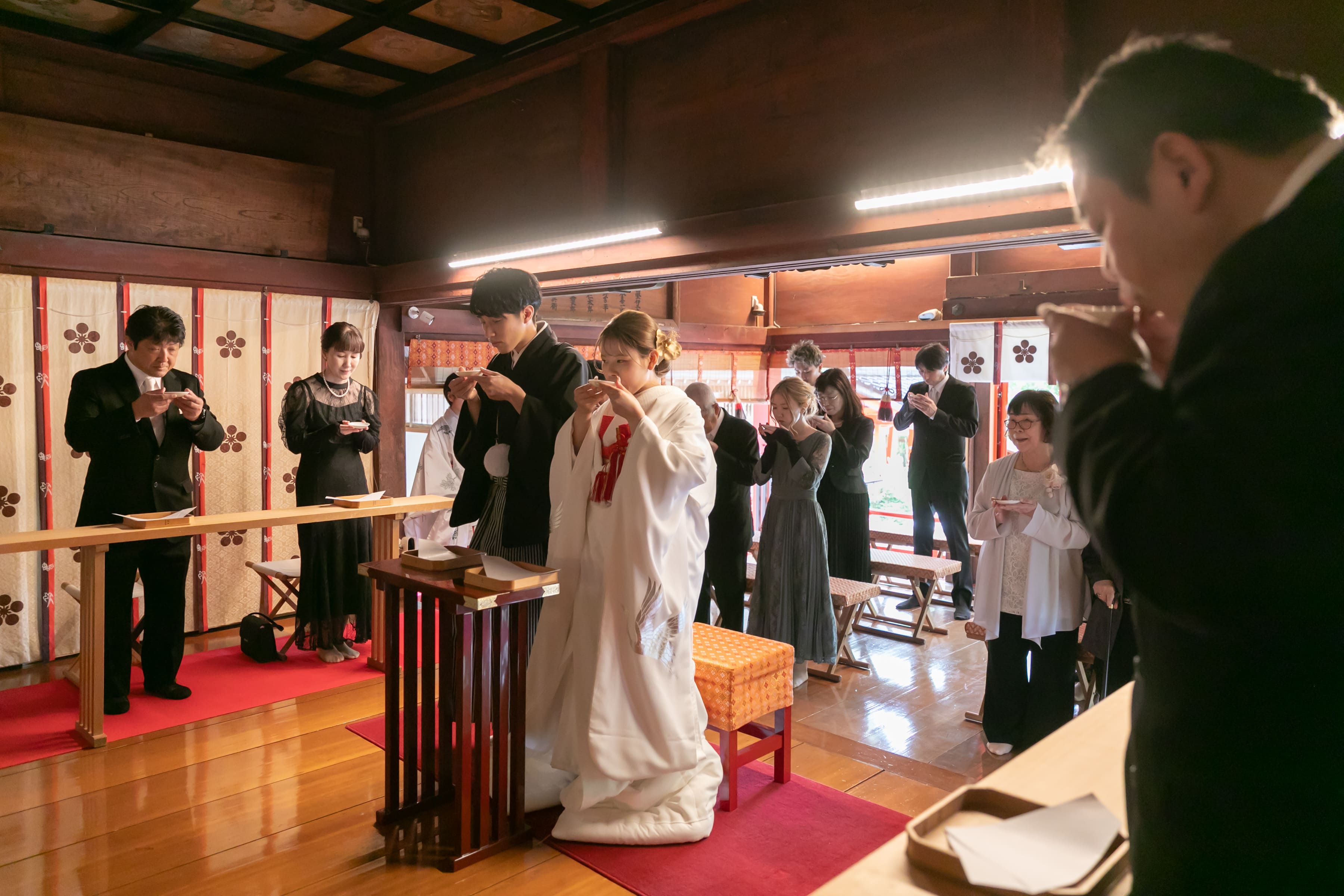兼六園でのロケーション撮影&金澤神社での和婚式♪【挙式編②】