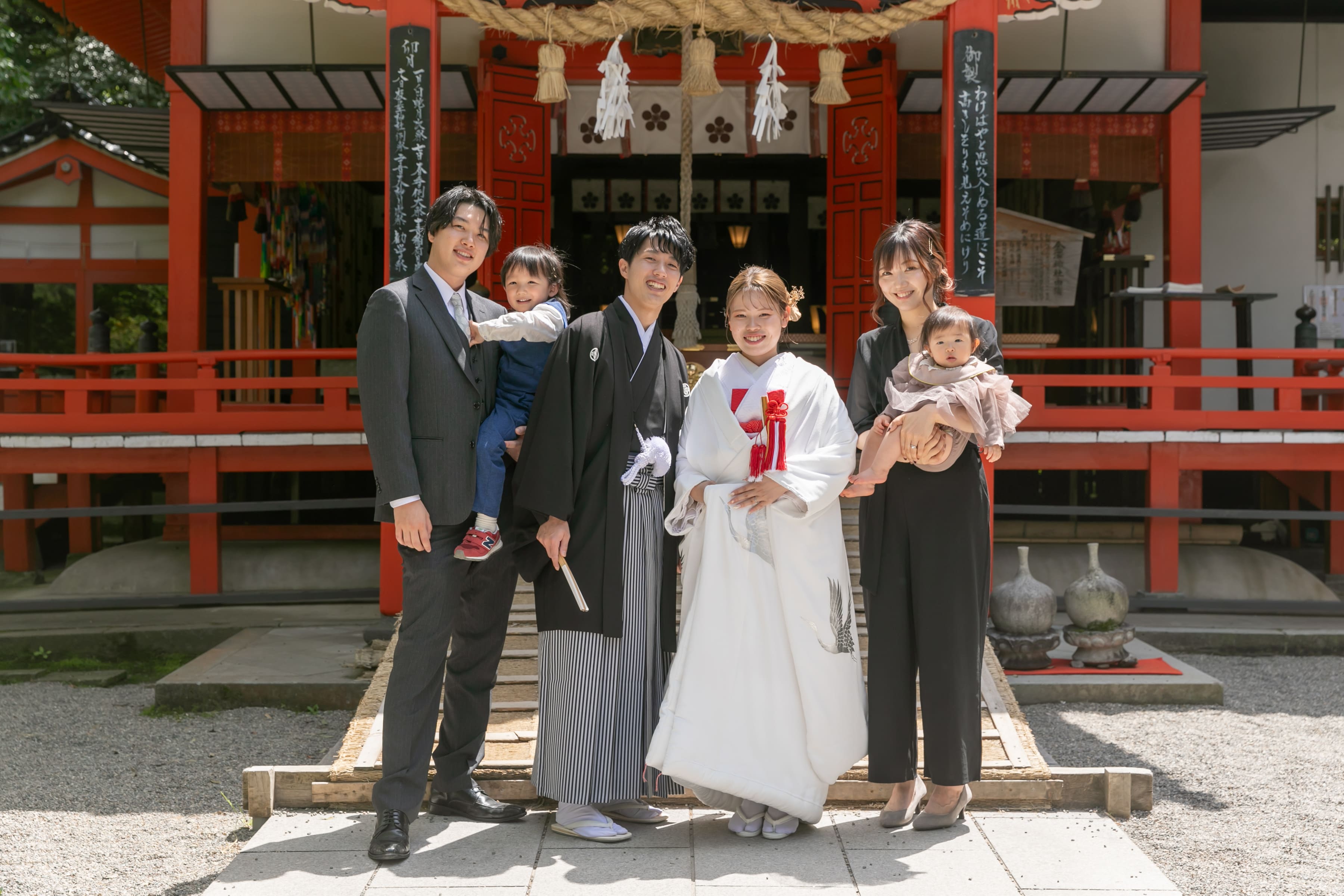 兼六園でのロケーション撮影&金澤神社での和婚式♪【挙式編②】