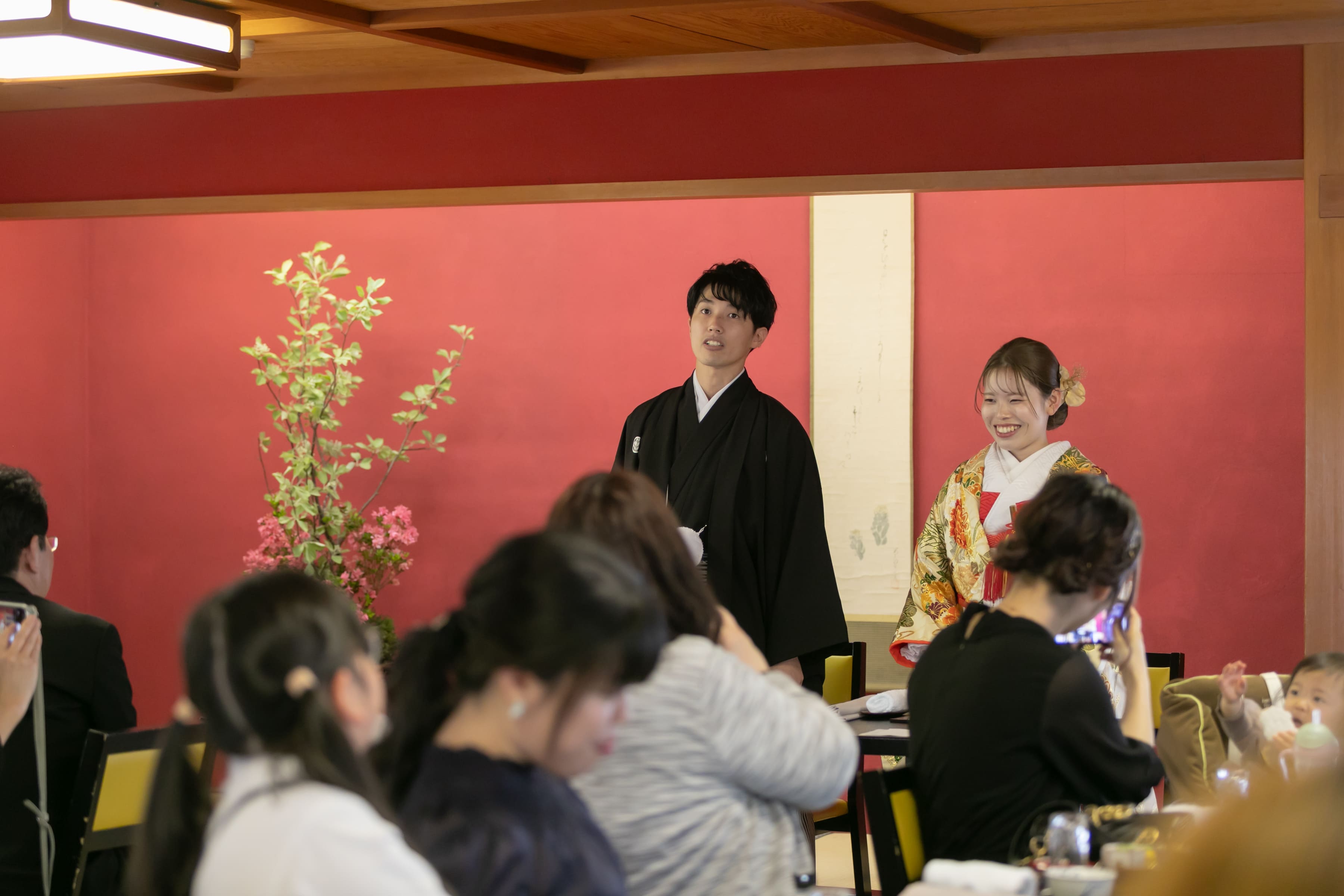 兼六園でのロケーション撮影&金澤神社での和婚式♪【会食会編】