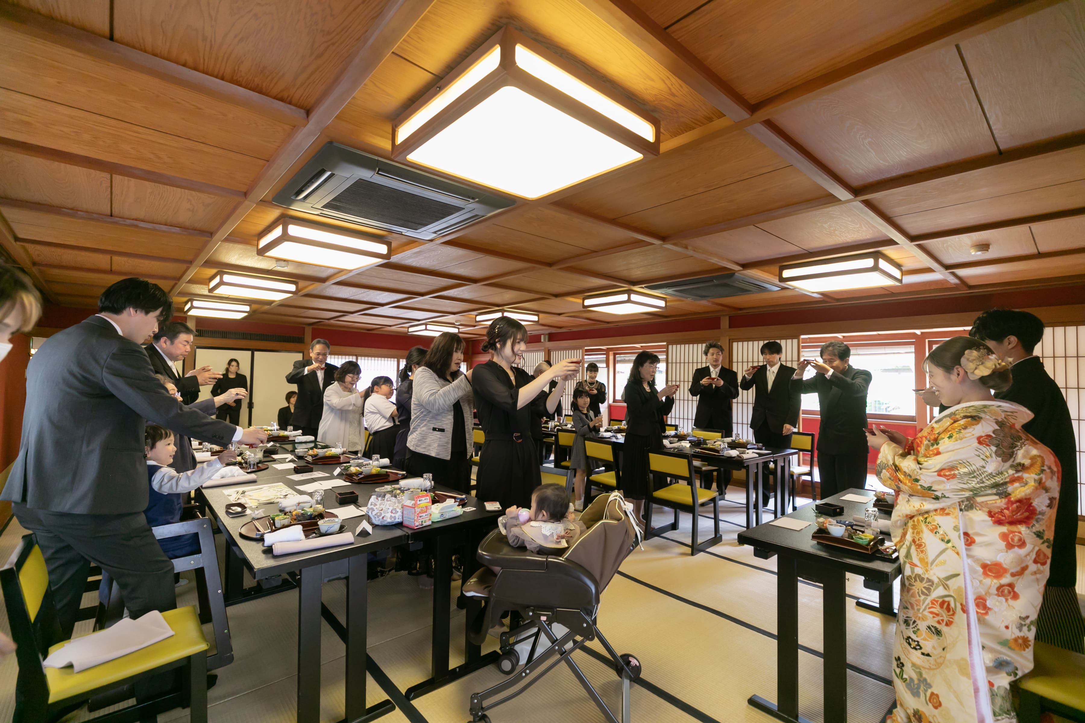 兼六園でのロケーション撮影&金澤神社での和婚式♪【会食会編】