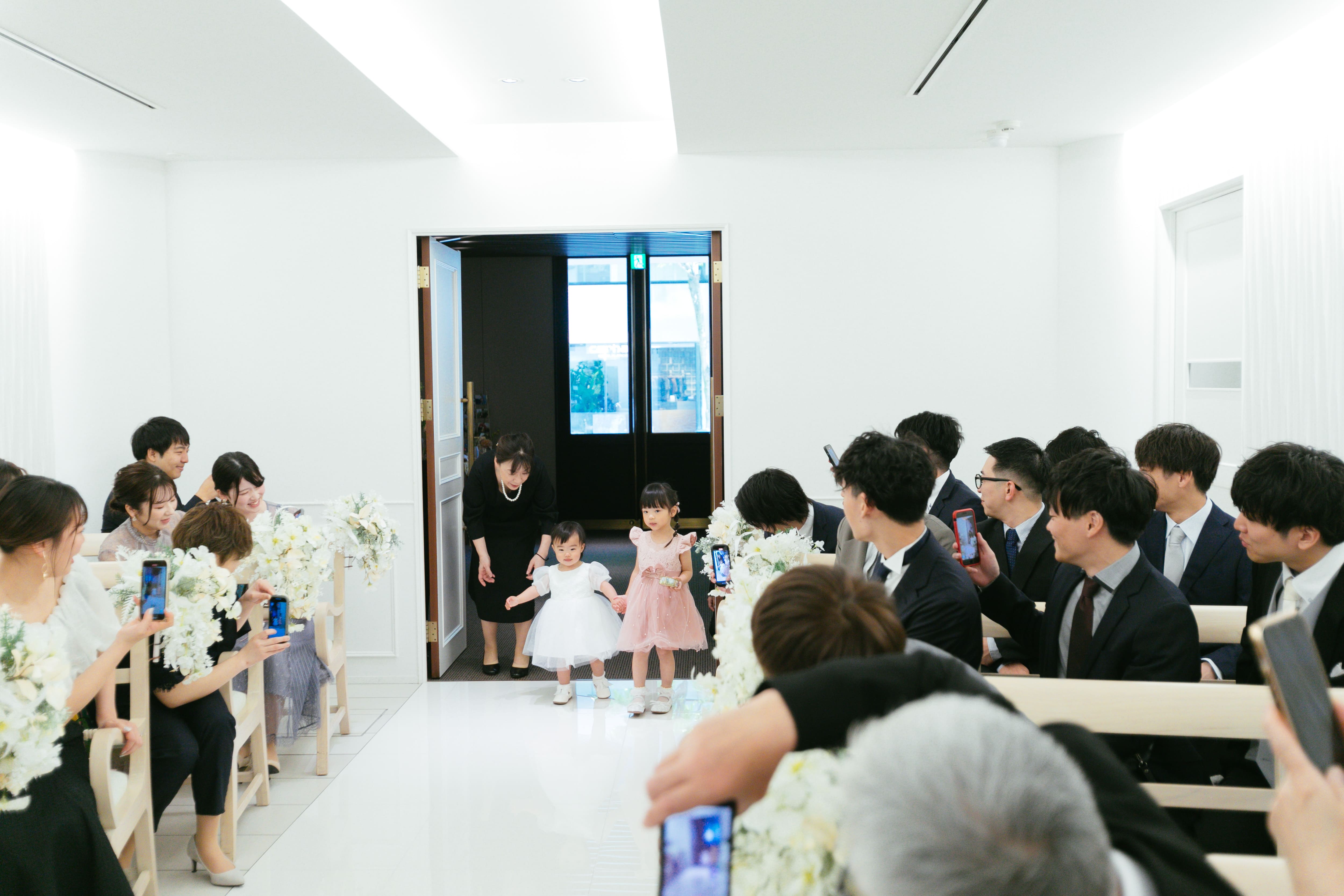 お子様と笑顔いっぱいアットホームな結婚式【挙式編②】