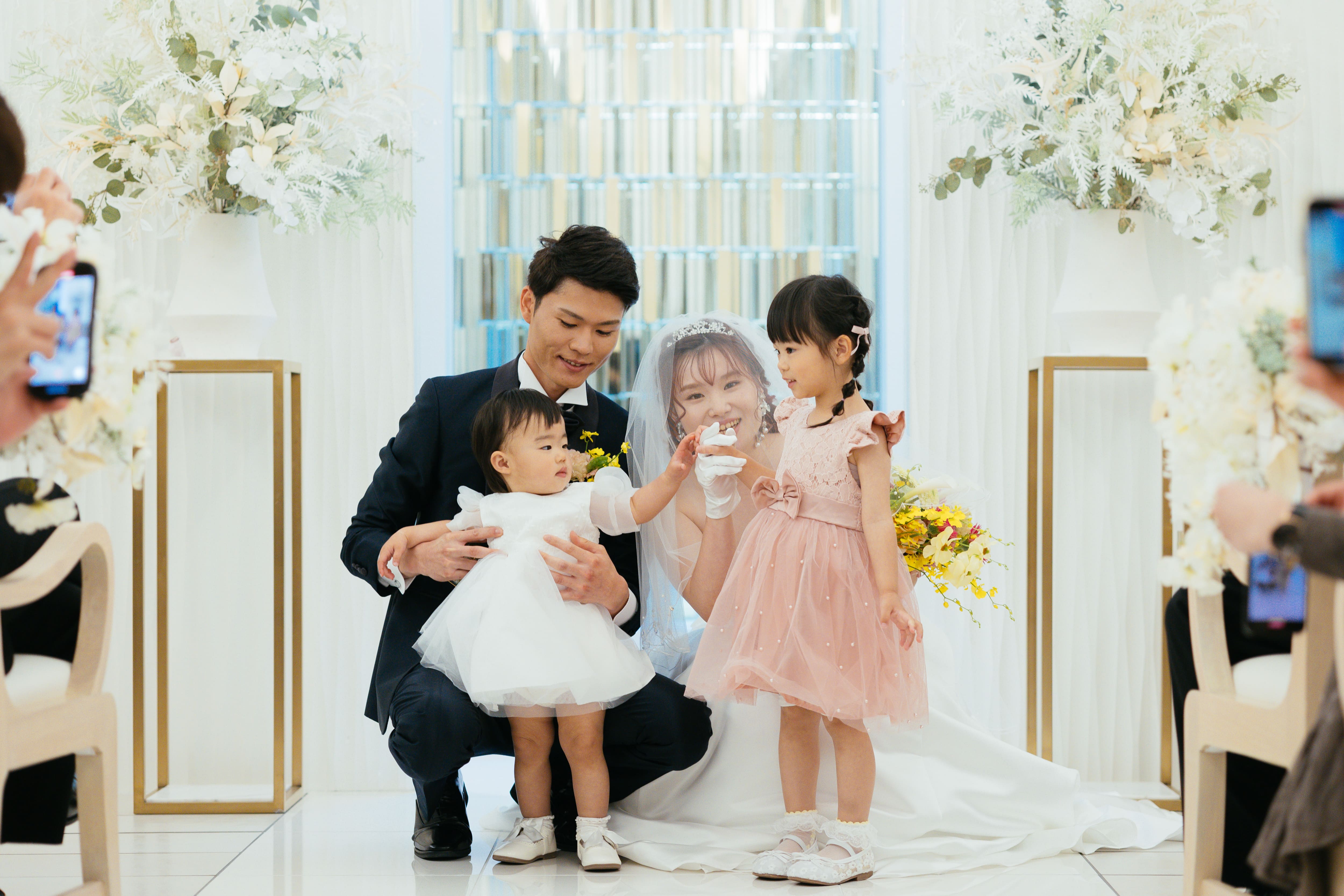 お子様と笑顔いっぱいアットホームな結婚式【挙式編②】