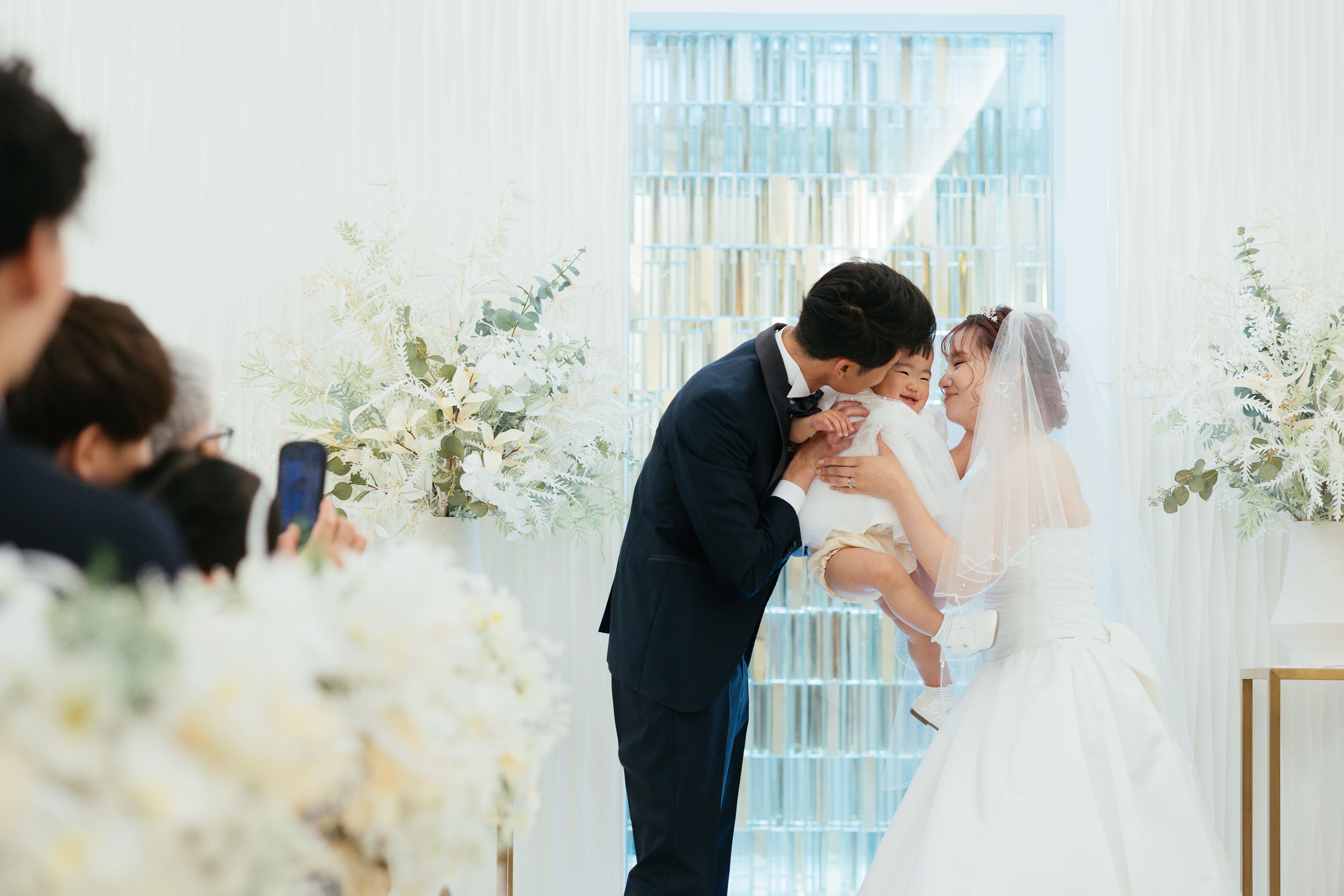 お子様と笑顔いっぱいアットホームな結婚式【挙式編②】