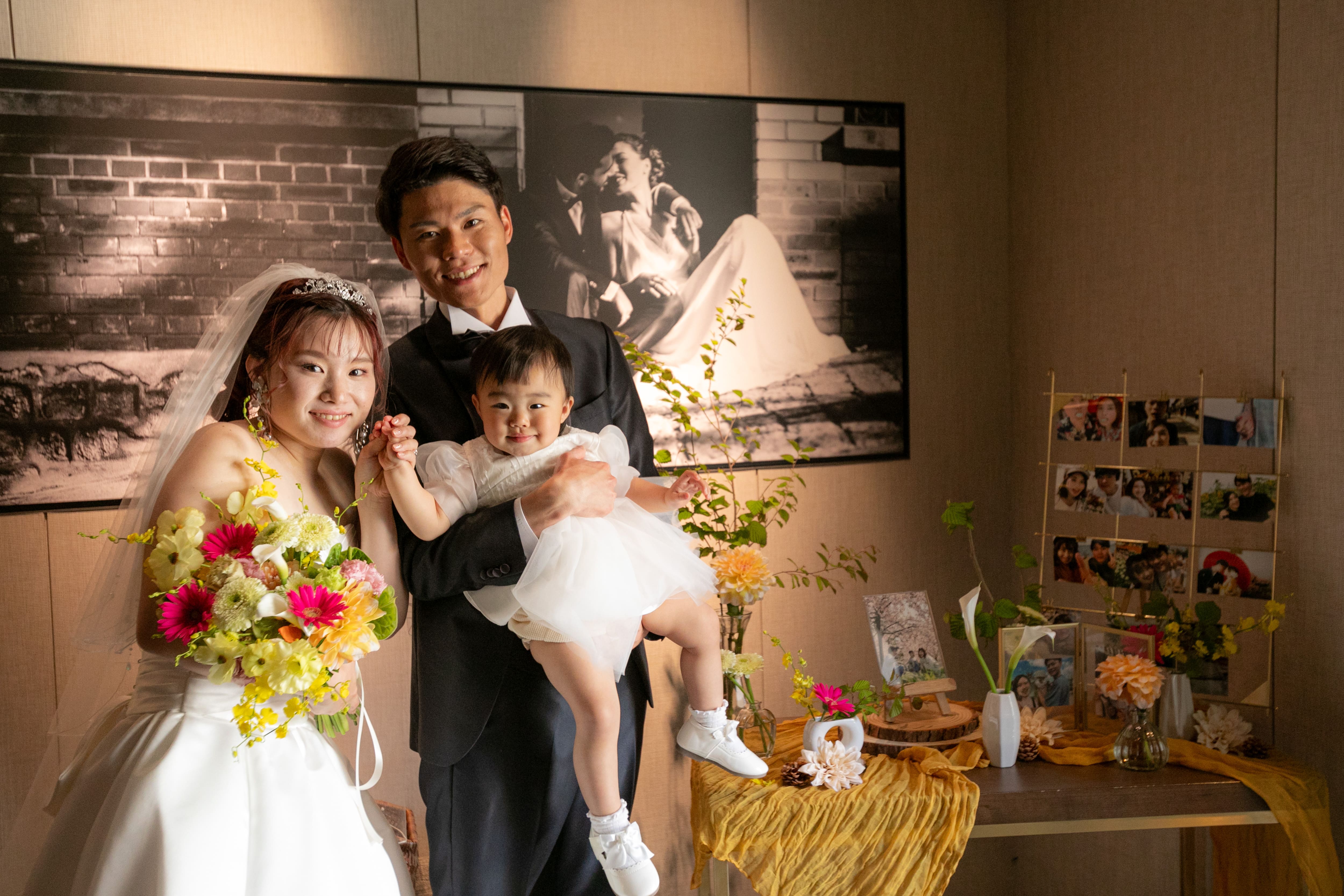 お子様と笑顔いっぱいアットホームな結婚式【挙式編④】