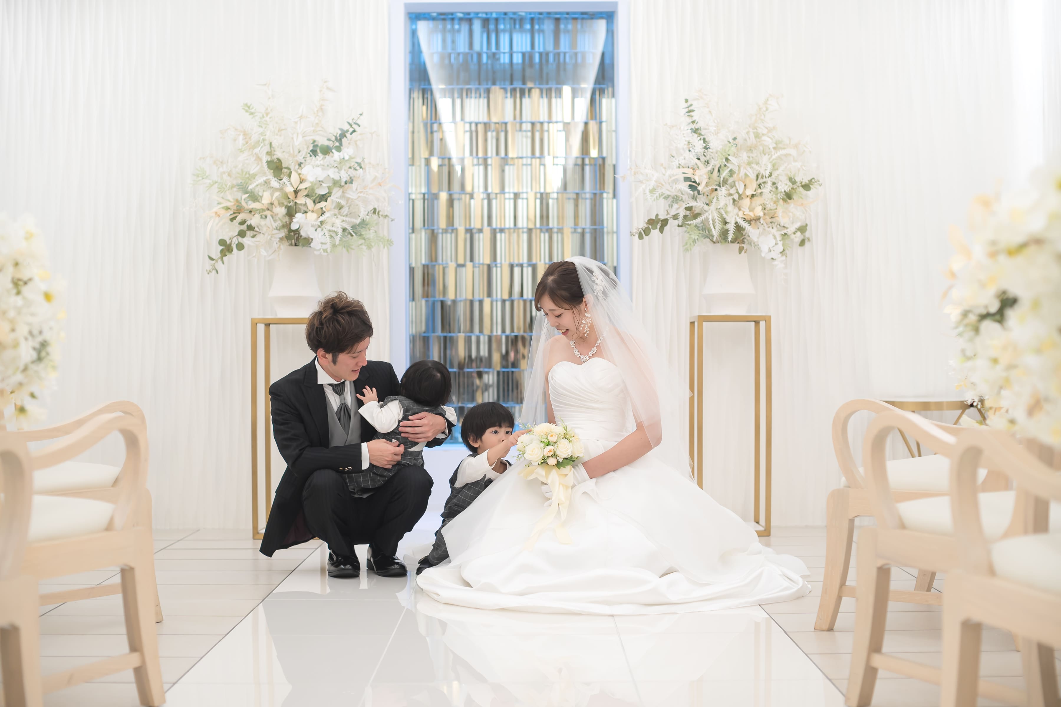 お子様と一緒にアットホームな結婚式　Part１