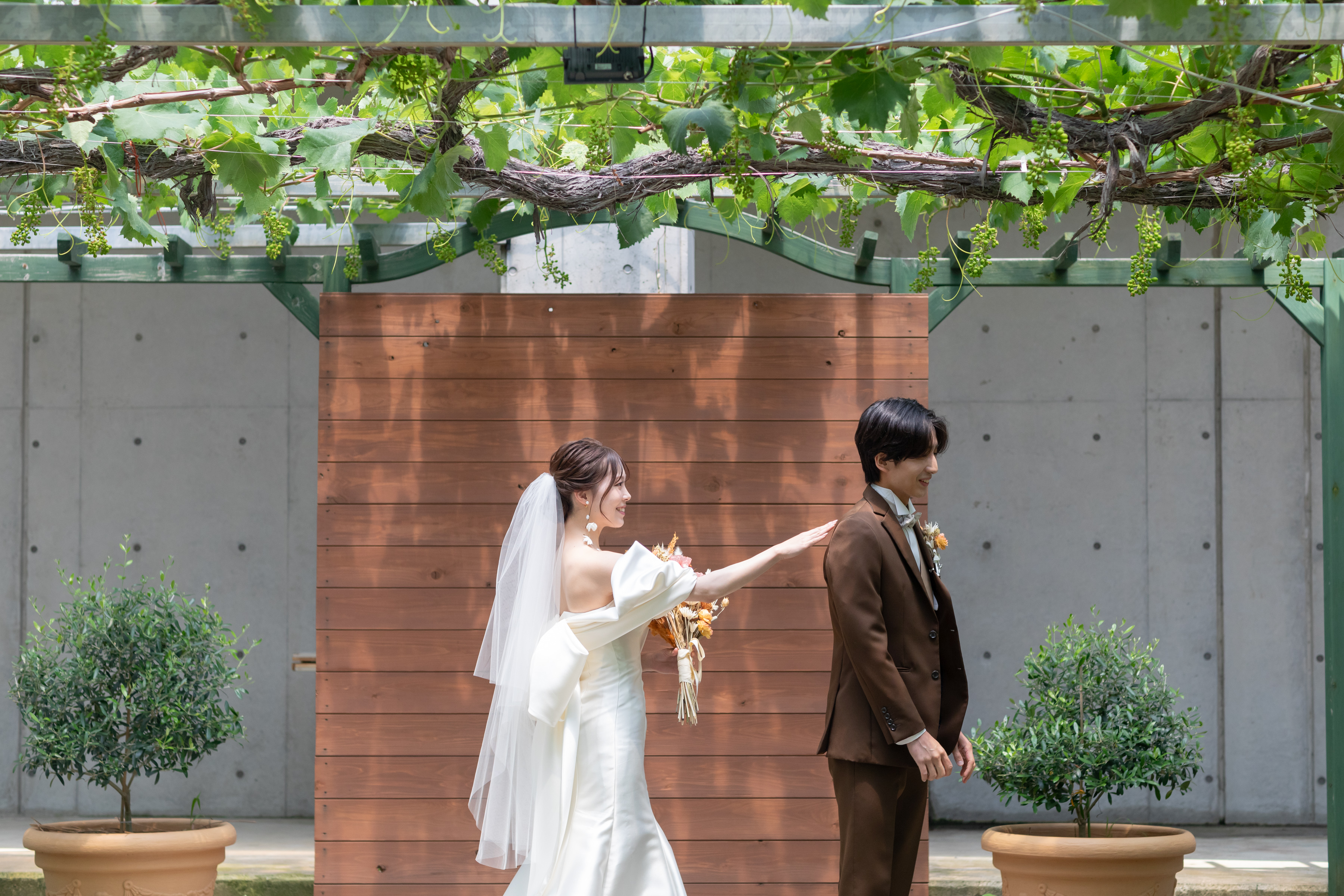 ぶどうの森での結婚式　Part1