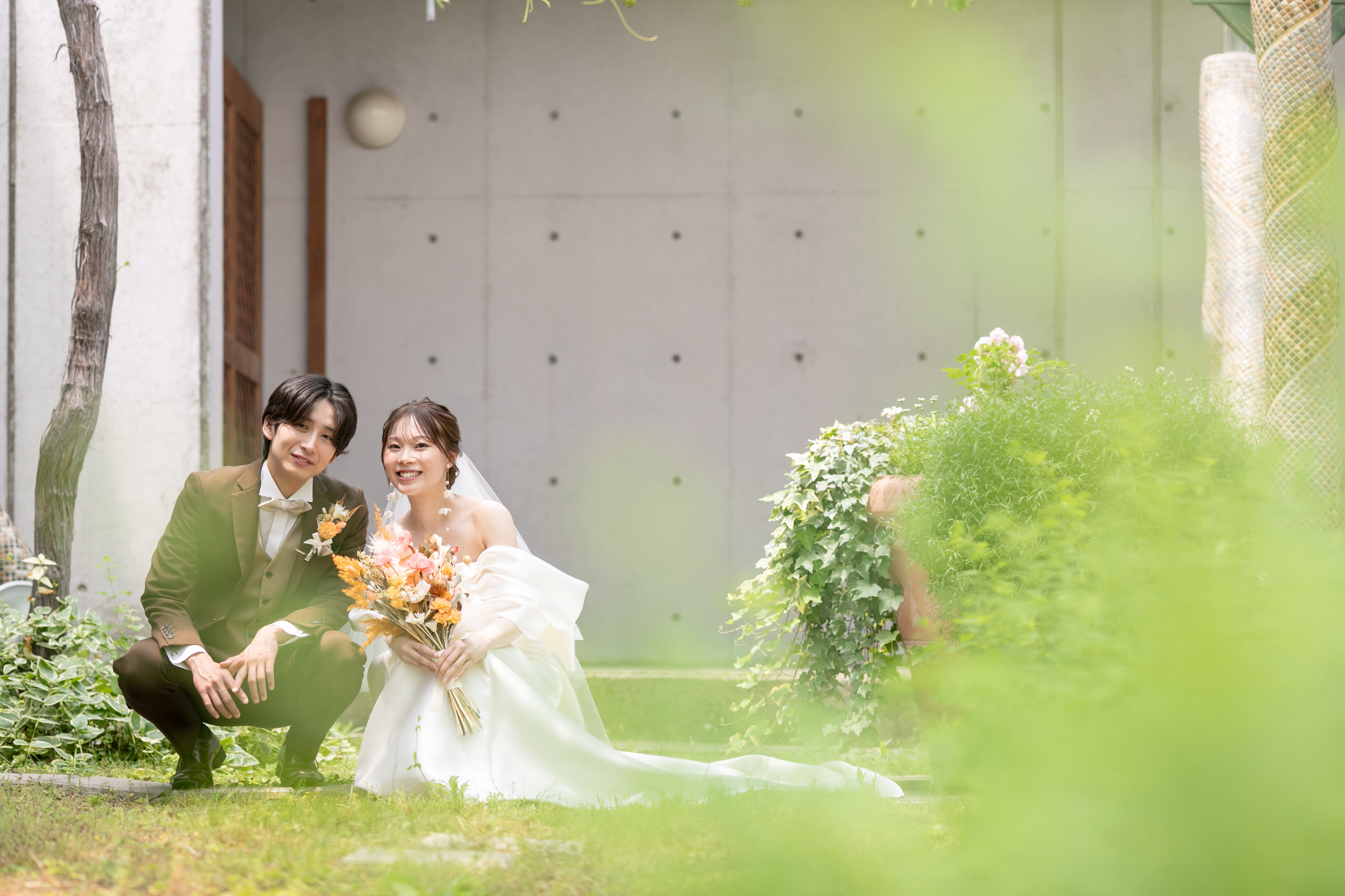 ぶどうの森での結婚式　Part1