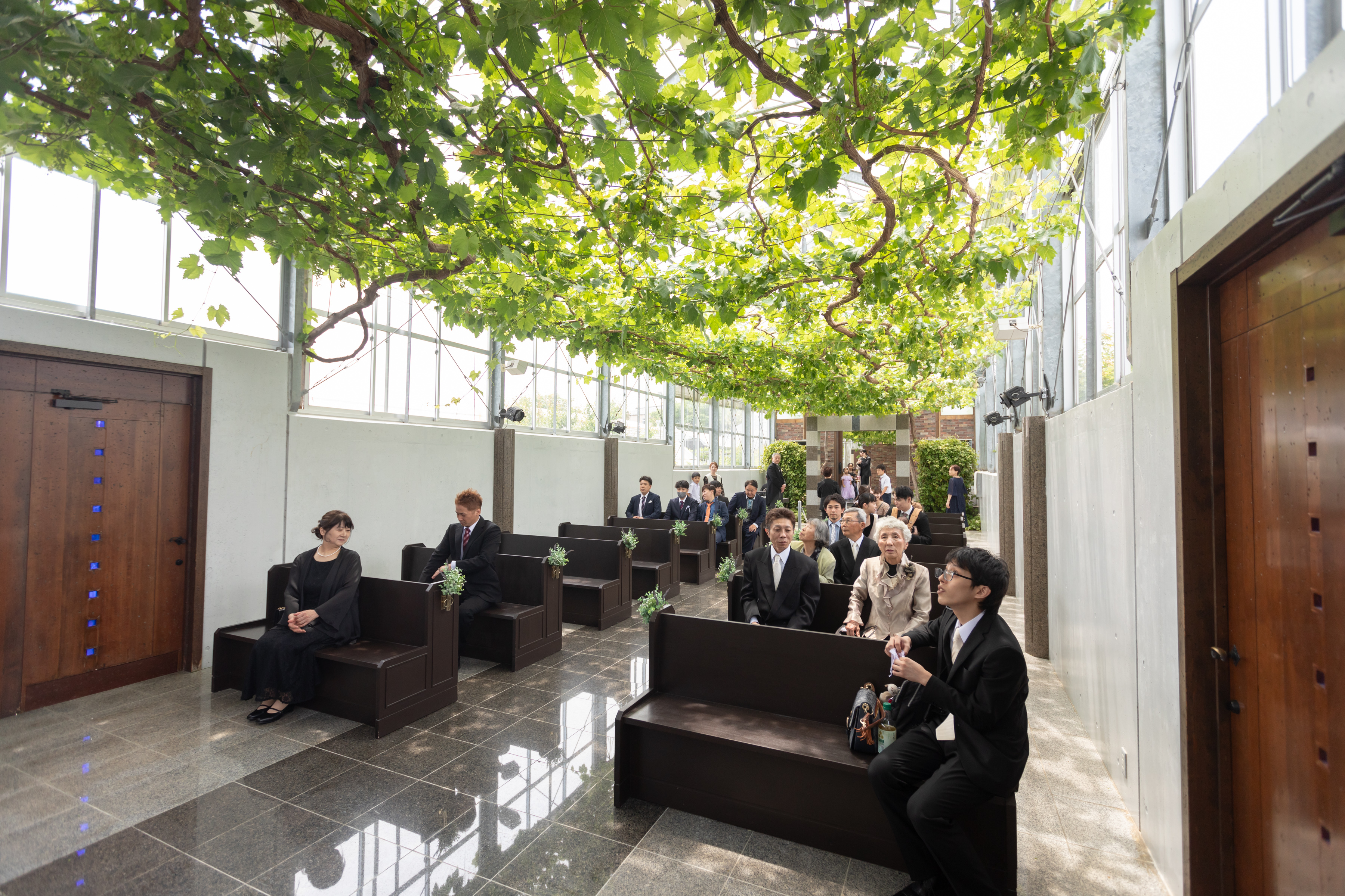 ぶどうの森での結婚式　Part1