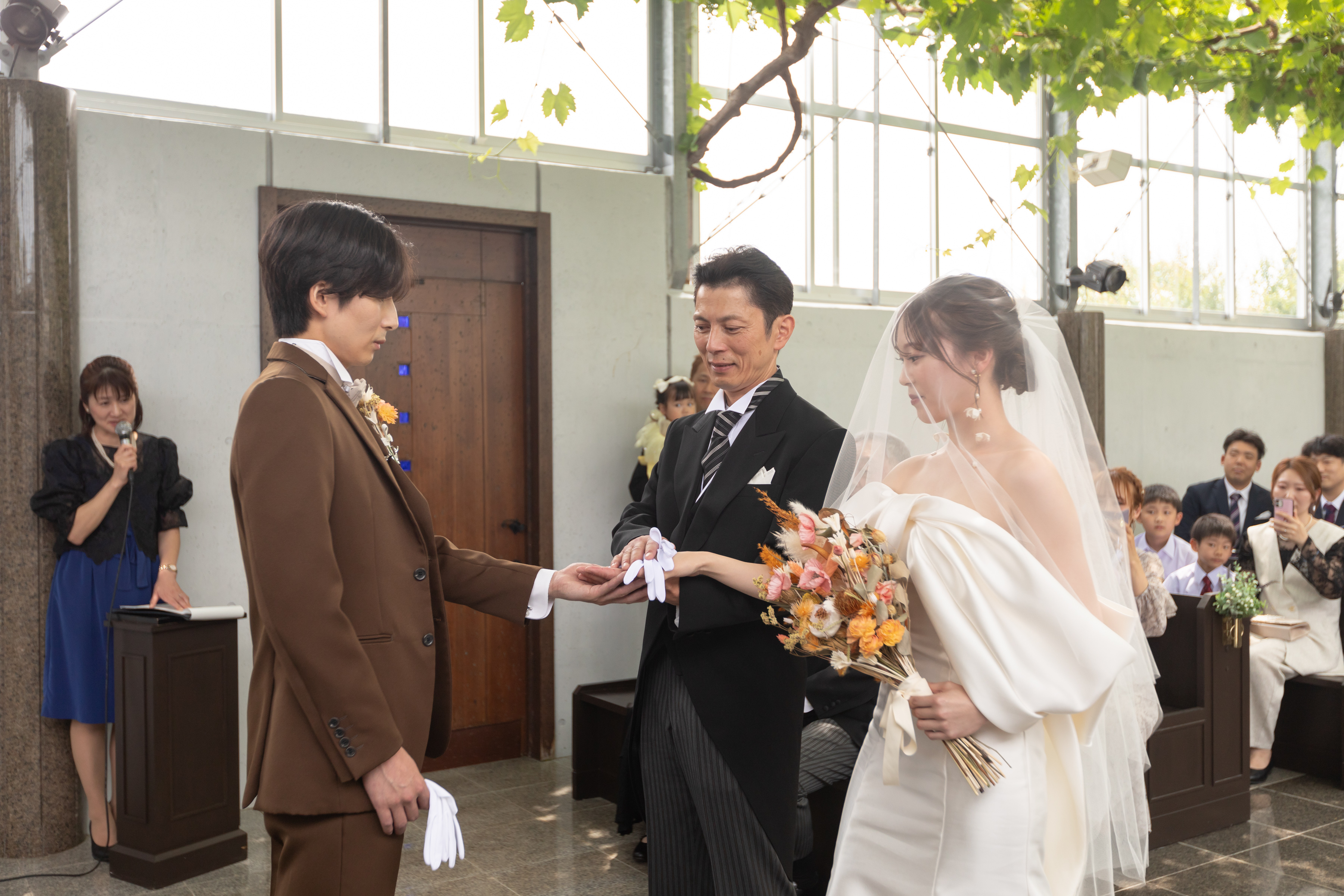 ぶどうの森での結婚式　Part2