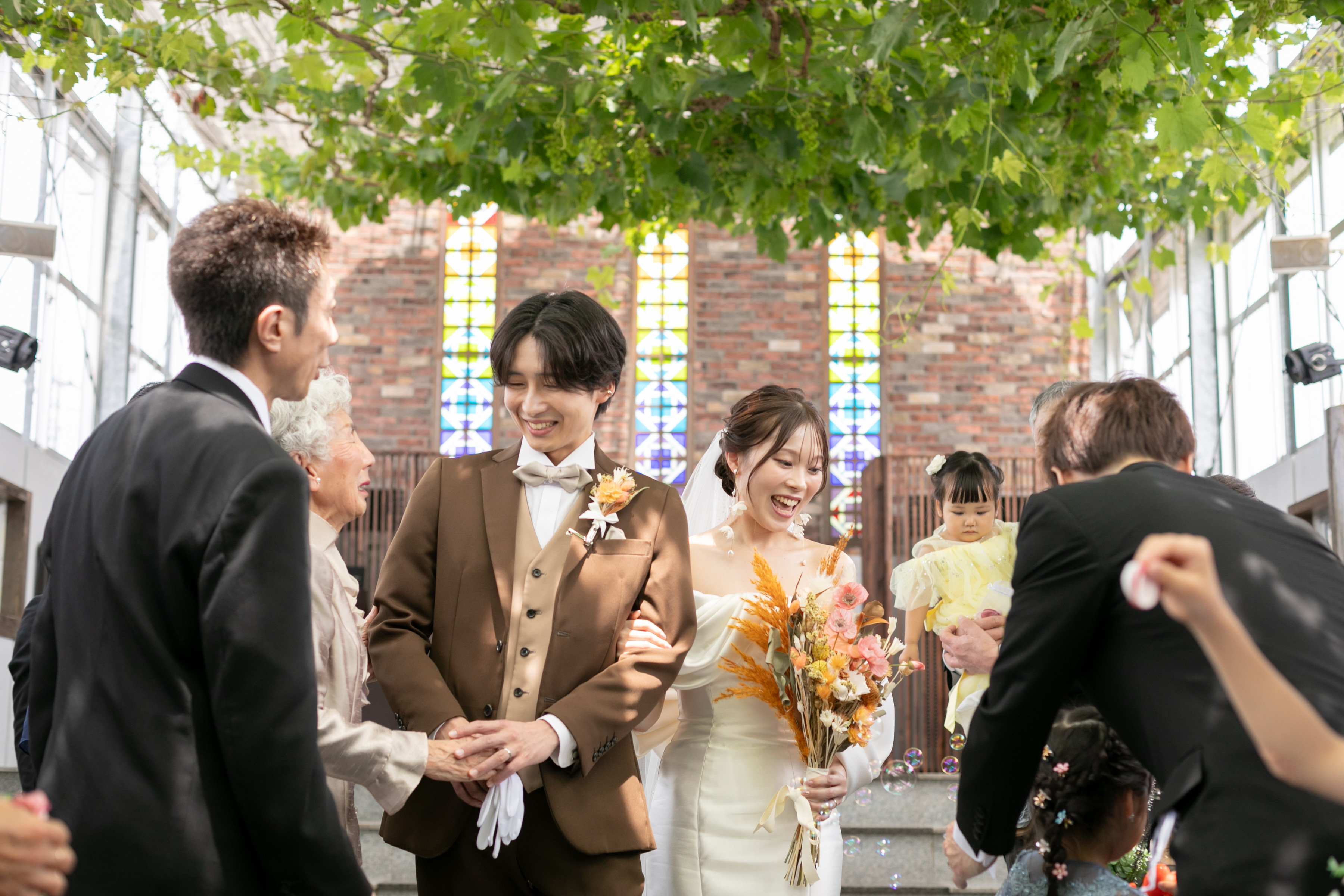 ぶどうの森での結婚式　Part2