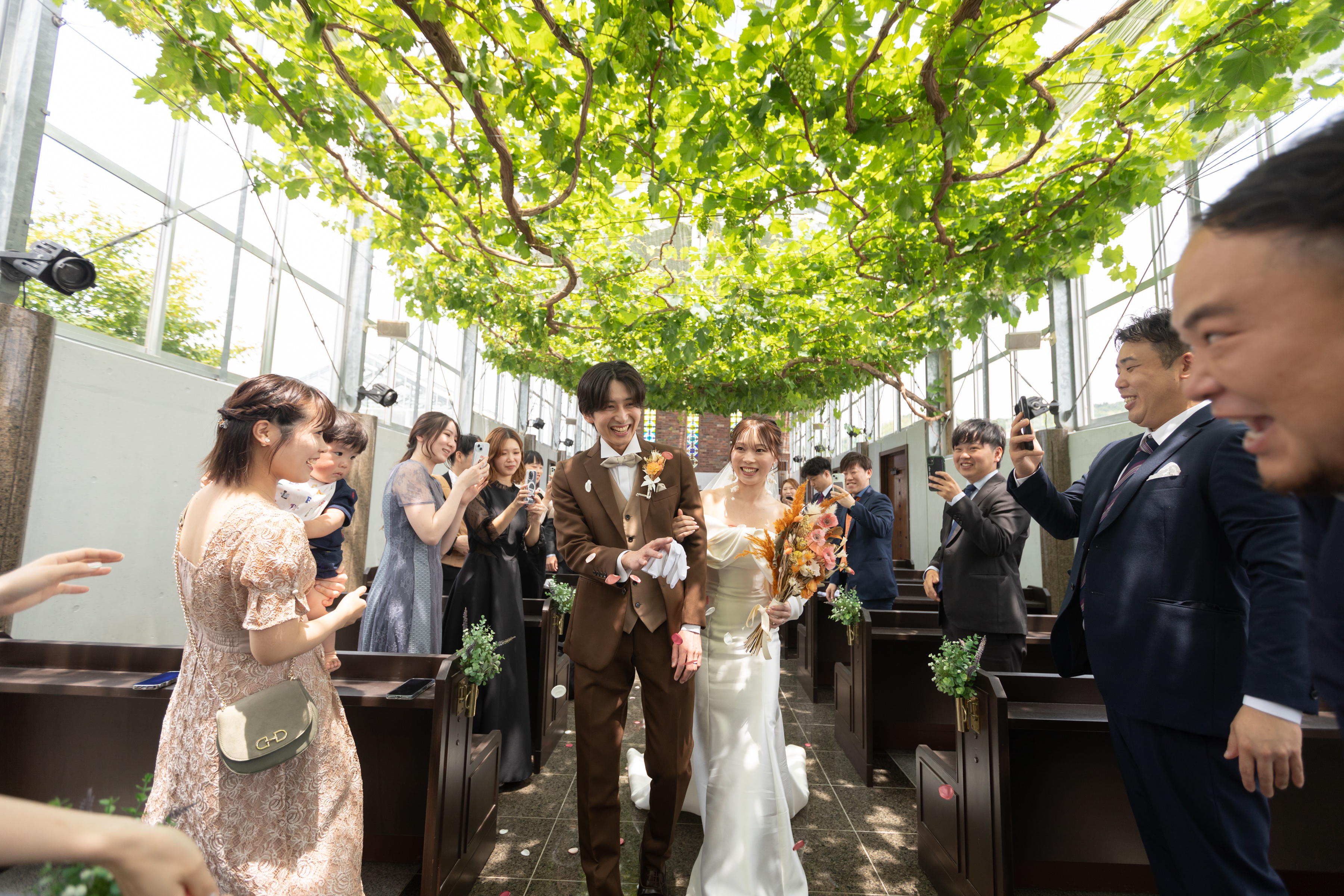 ぶどうの森での結婚式　Part2