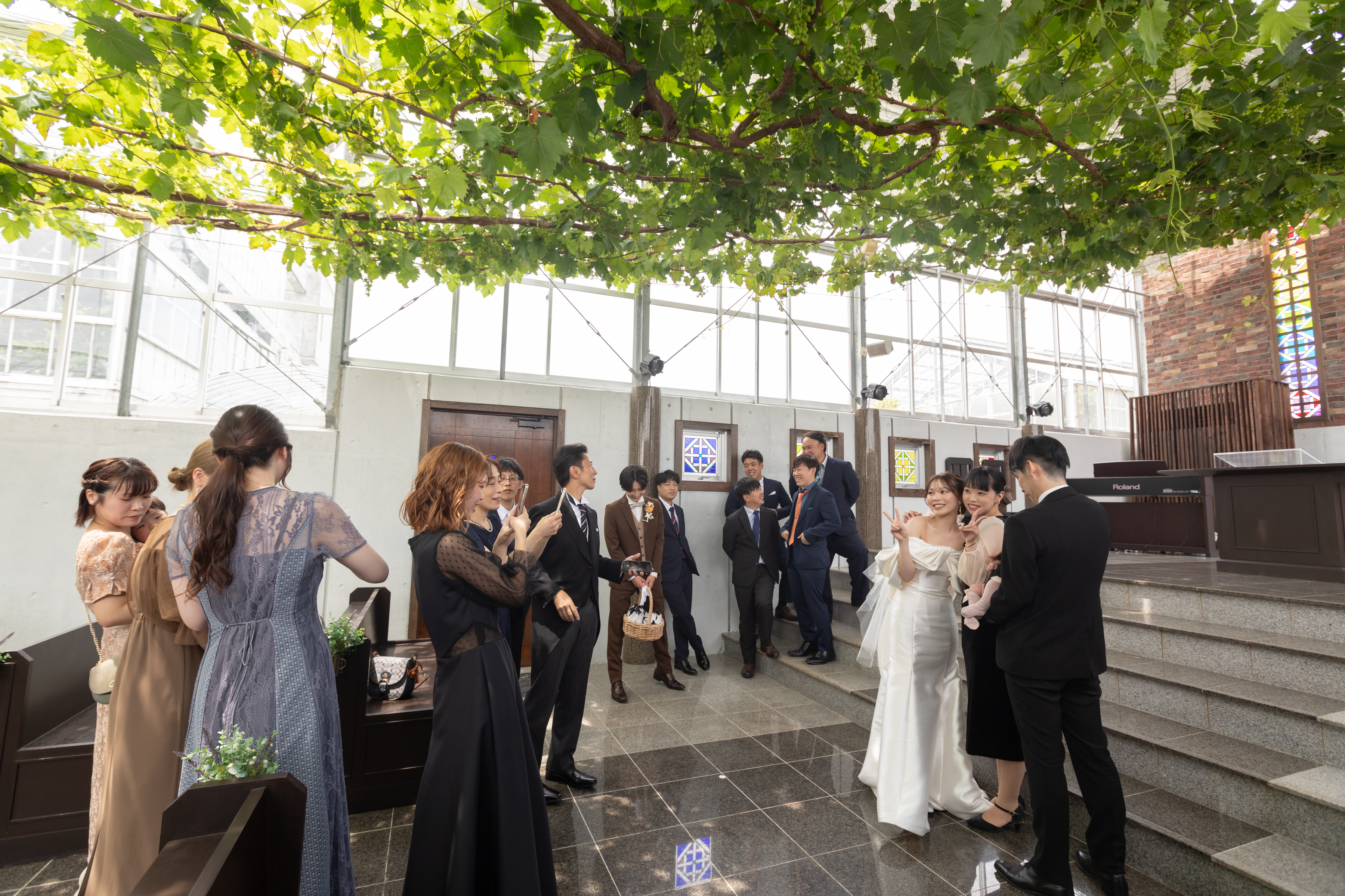 ぶどうの森での結婚式　Part2