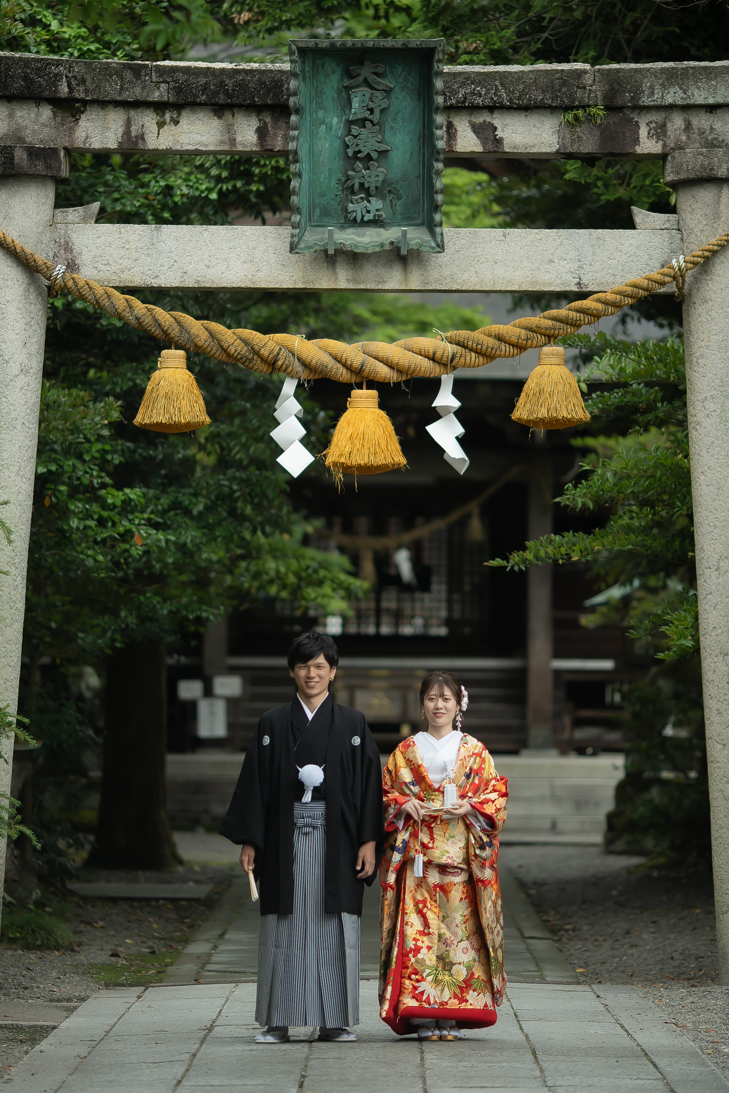 当日前撮り写真と和婚レポート♪（挙式編前編）