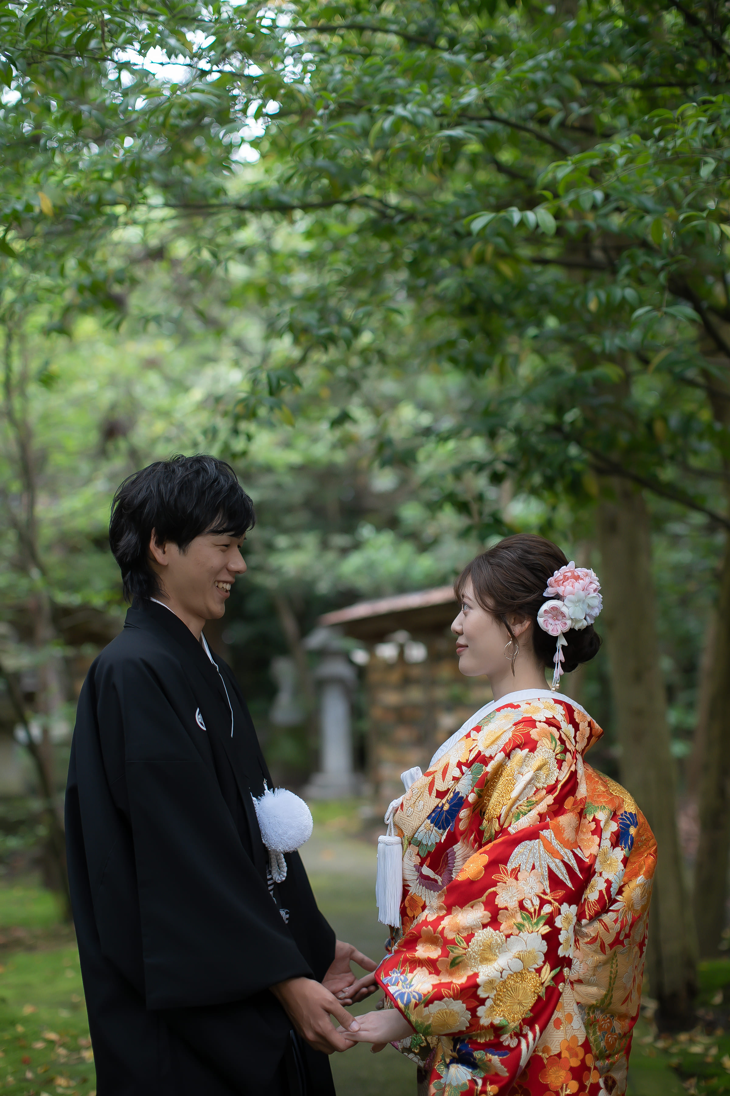 当日前撮り写真と和婚レポート♪(挙式編前編)