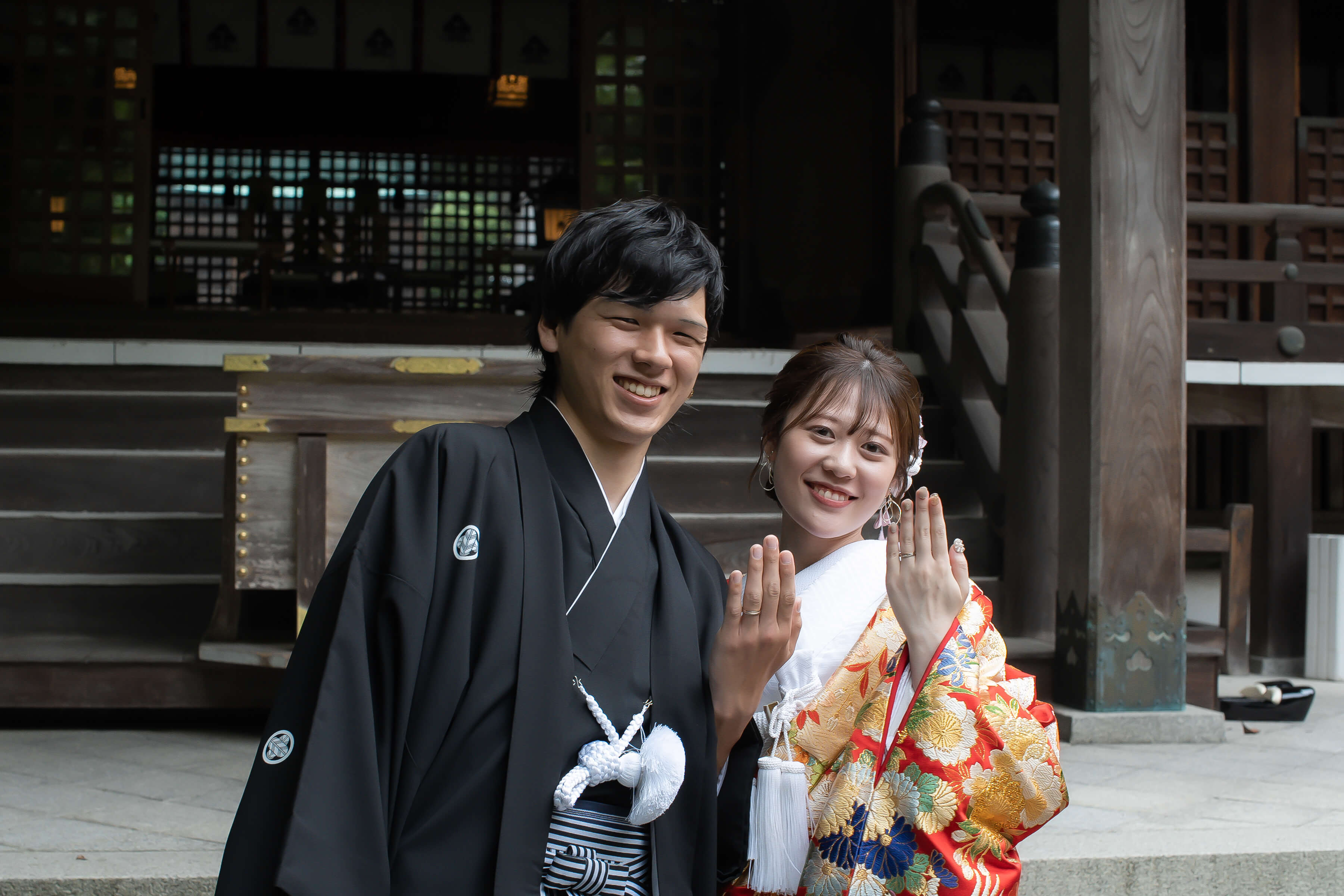当日前撮り写真と和婚レポート♪（挙式編後編）