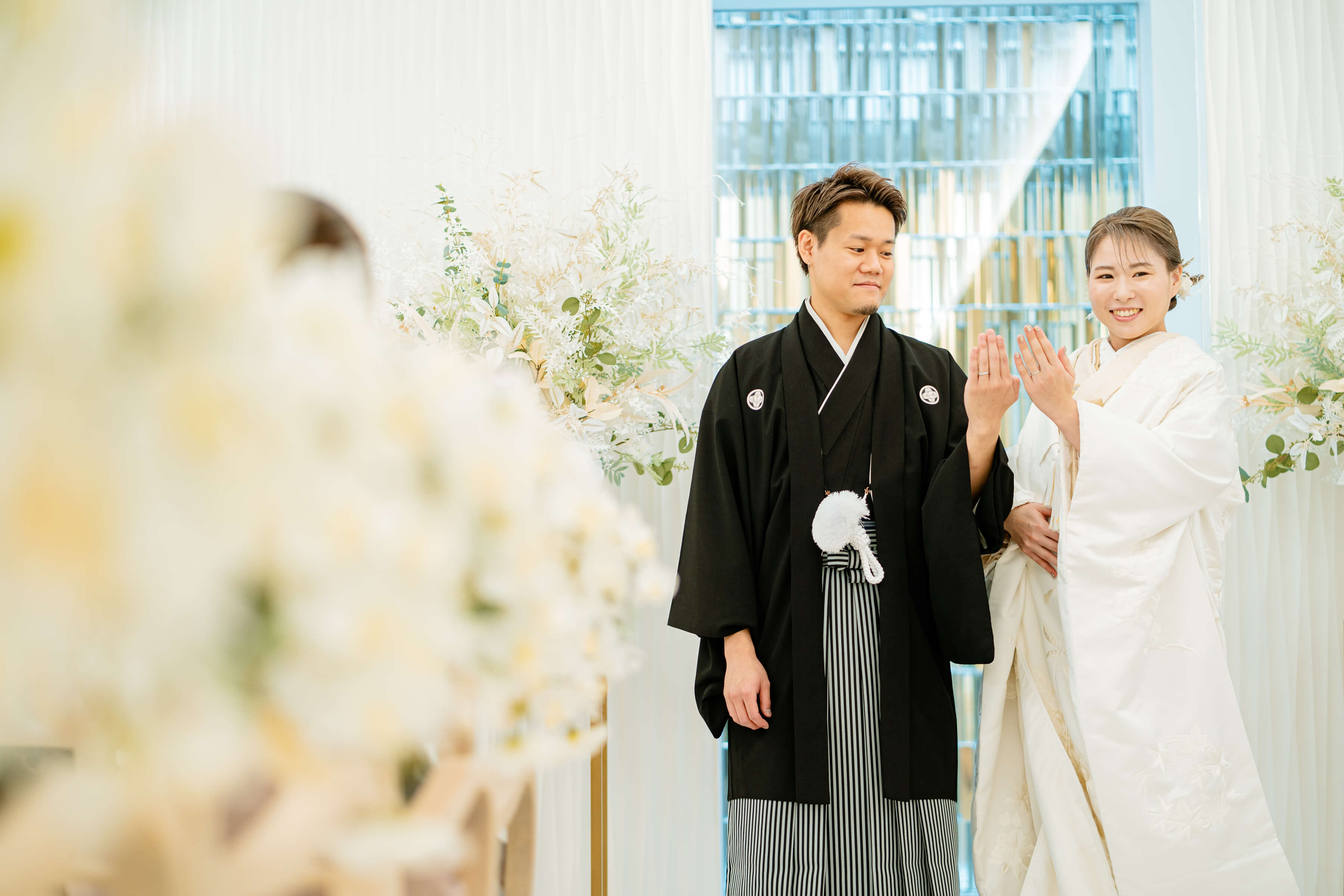 金沢チャペルでお洒落な和装人前式　Part2