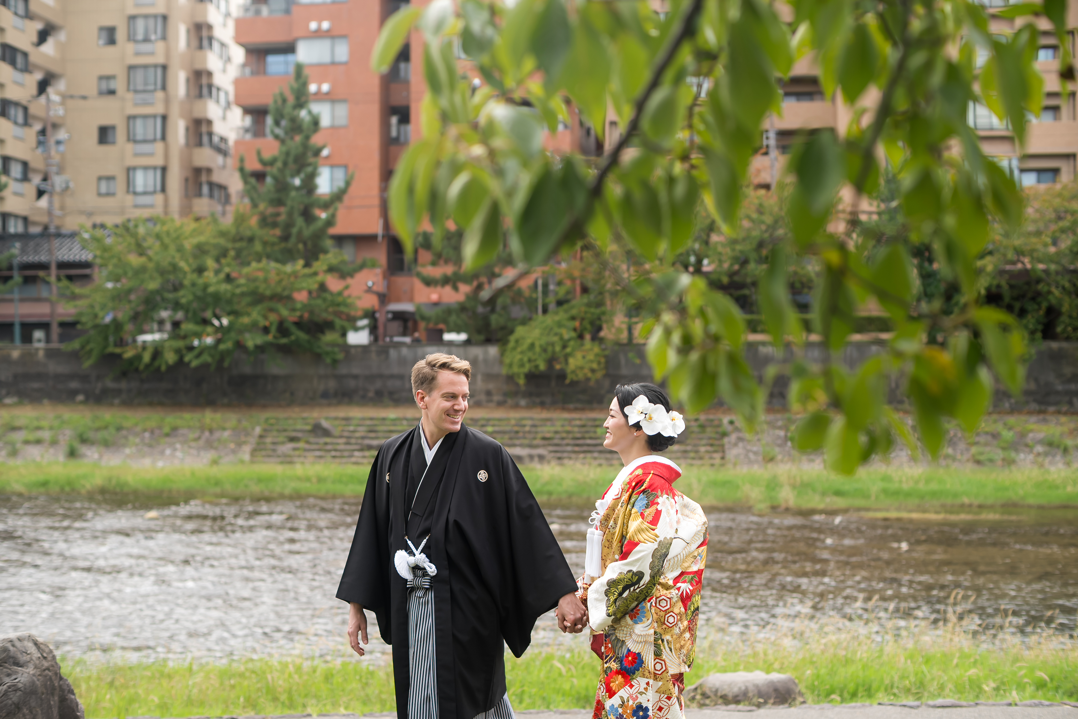 金沢で叶える神社婚　～ひがし茶屋街でのロケーション撮影～